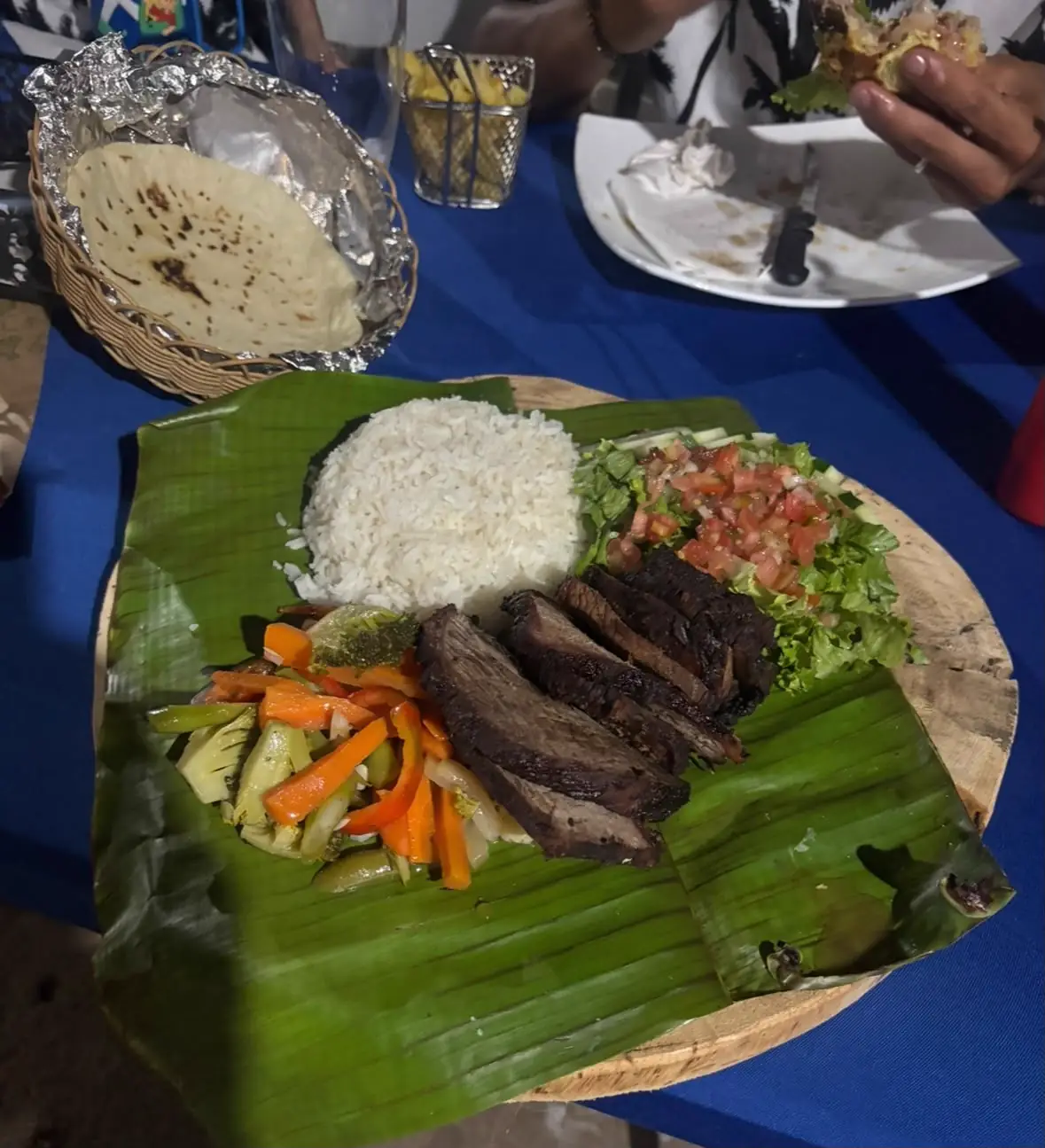 Platillo de la casa del restaurante Petro's